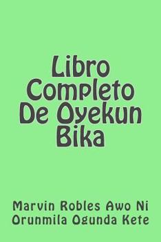 Paperback Libro Completo De Oyekun Bika [Spanish] Book