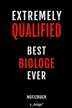 Notizbuch für Biologen / Biologe / Biologin: Originelle Geschenk-Idee  [120 Seiten liniertes blanko Papier] (German Edition)
