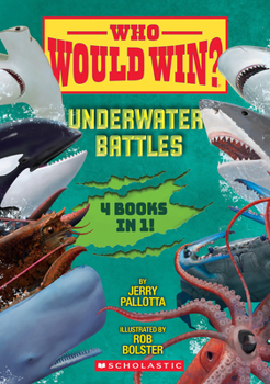 Hardcover Who Would Win?: Underwater Battles Book