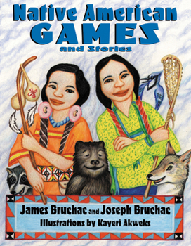 Paperback Native American Games and Stories Book