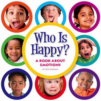 Library Binding Who Is Happy?: A Book about Emotions Book