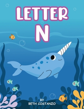 Paperback Letter N Activity Workbook - Ages 3-6 Book