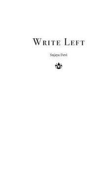 Paperback Write Left Book