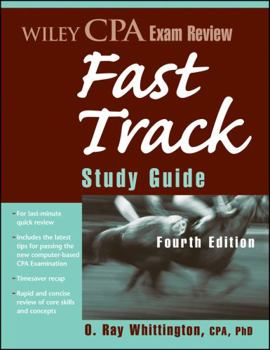 Paperback Wiley CPA Exam Review Fast Track Study Guide Book