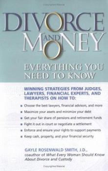 Paperback Divorce and Money: Everything You Need to Know Book