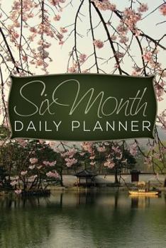 Paperback Six Month Daily Planner Book