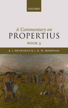 Paperback A Commentary on Propertius, Book 3 Book