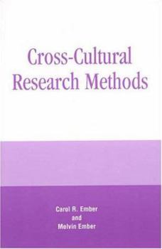 Hardcover Cross-Cultural Research Methods Book