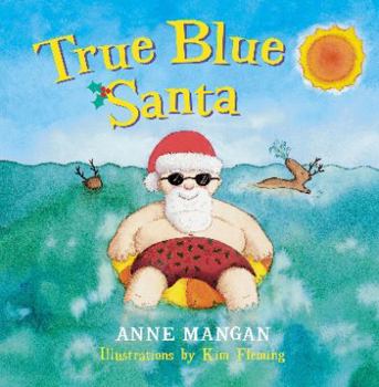 Hardcover True Blue Santa Book