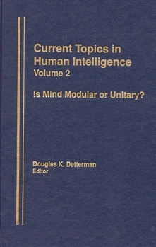 Hardcover Is Mind Modular or Unitary? Book