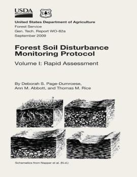 Paperback Forest Soil Distrubance Monitoring Protocol Volume 1: Rapid Assessment Book