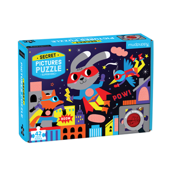 Misc. Superhero Secret Picture Puzzle Book