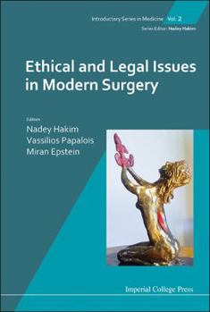 Hardcover Ethical and Legal Issues in Modern Surgery Book