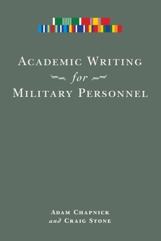 Paperback Academic Writing for Military Personnel Book