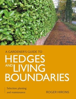 Paperback Hedges and Living Boundaries Book
