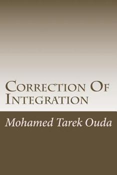 Paperback Correction Of Integration Book