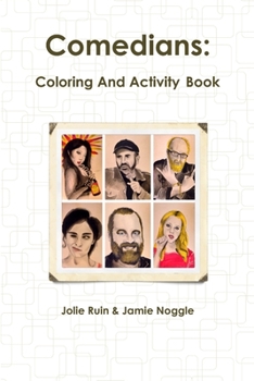 Paperback Comedians: Coloring And Activity Book