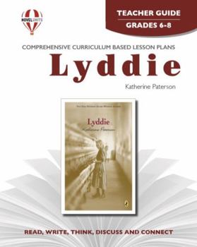 Paperback Lyddie - Teacher Guide by Novel Units Book