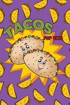 Paperback Tacos For Two: Blank Pregnancy Journal Book
