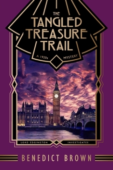 Paperback The Tangled Treasure Trail: A 1920s Mystery Book