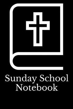 Paperback Sunday School Notebook: 100 Bible Study Worksheets for Notetaking and Reflection Book