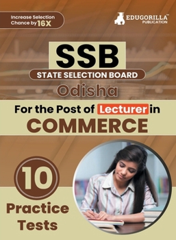 Paperback SSB Odisha Lecturer Commerce Exam Book 2023 (English Edition) State Selection Board 10 Practice Tests (1000 Solved MCQs) with Free Access To Online Te Book