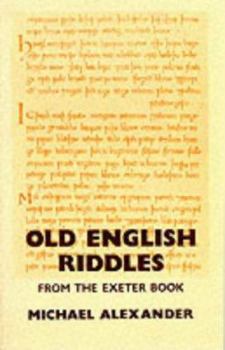 Paperback Old English Riddles: From the Exeter Book