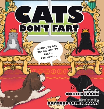 Hardcover Cats Don't Fart Book