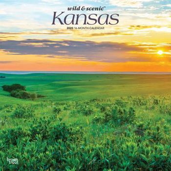 Calendar Kansas Wild & Scenic 2020 Square Book