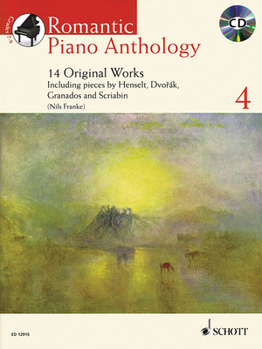 Paperback Romantic Piano Anthology - Volume 4: 14 Original Works with a CD of Performances Book