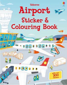 Airport Sticker and Colouring Book - Book  of the Sticker and Colouring Books