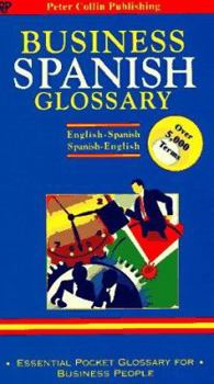 Paperback Business Spanish Glossary: English-Spanish: Spanish-English Book