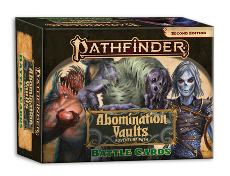 Game Pathfinder Rpg: Abomination Vaults Battle Cards Book