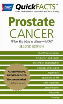 Paperback Prostate Cancer: What You Need to Know-NOW Book