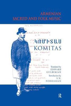 Paperback Armenian Sacred and Folk Music Book