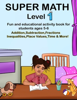 Paperback Super Math Level 1 Book