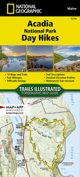 Misc. Acadia National Park Day Hikes Map Book