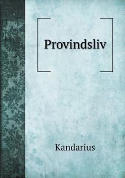 Paperback Provindsliv [Danish] Book