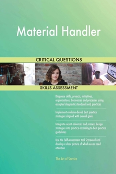 Paperback Material Handler Critical Questions Skills Assessment Book