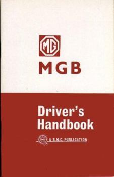 Paperback MG MGB Tourer Owner Hndbk 1965 Book