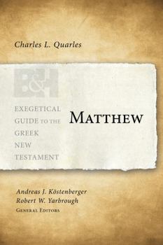 Matthew - Book  of the Exegetical Guide to the Greek New Testament
