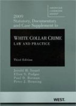 Hardcover White Collar Crime: Law and Practice, 3D Book