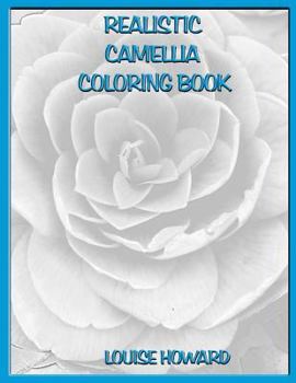 Paperback Realistic Camellia Coloring Book