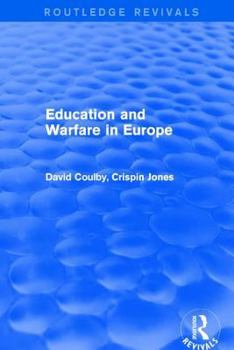 Paperback Revival: Education and Warfare in Europe (2001) Book