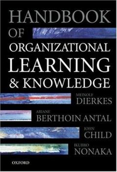 Paperback Handbook of Organizational Learning and Knowledge Book