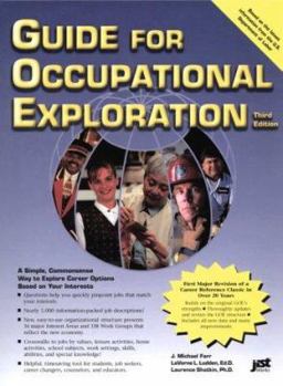 Paperback Guide for Occupational Exploration Book