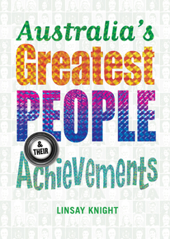 Paperback Australia's Greatest People and Their Achievements Book