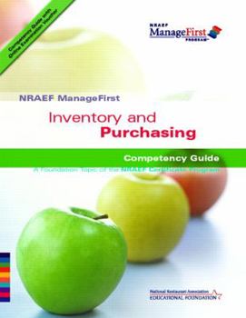Paperback NRAEF ManageFirst: Inventory and Purchasing w/ On-line Access Testing Code Card Book