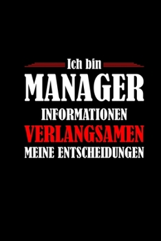 Ich Bin Manager: Kalender 2020 A5 Monatsansicht - Monatsplaner - Taschenkalender - Journal - Notizbuch 120 karierte Seiten (German Edition)