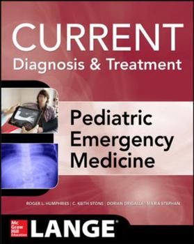 Paperback Lange Current Diagnosis and Treatment Pediatric Emergency Medicine Book